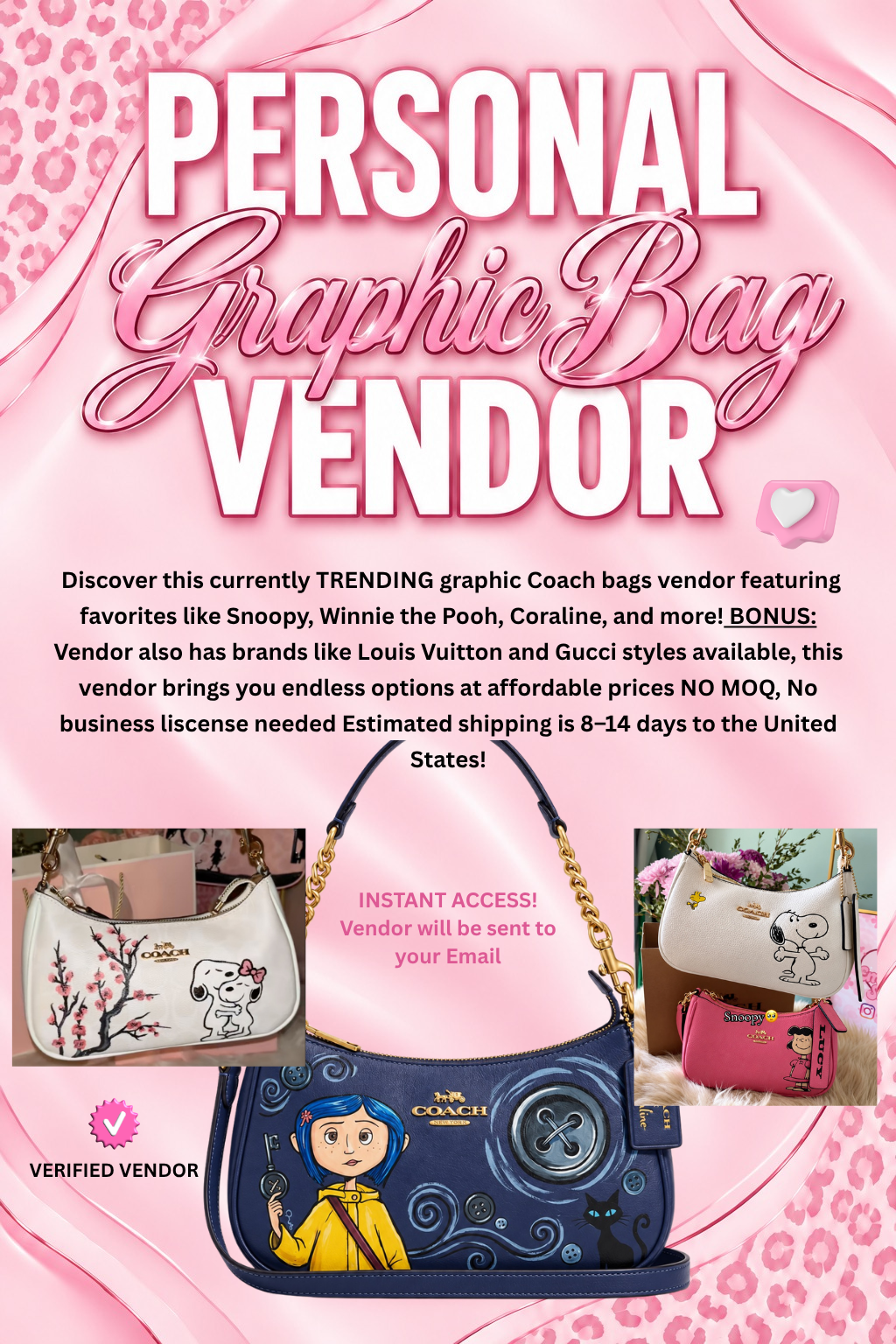 Trending Cartoon Bag Vendor